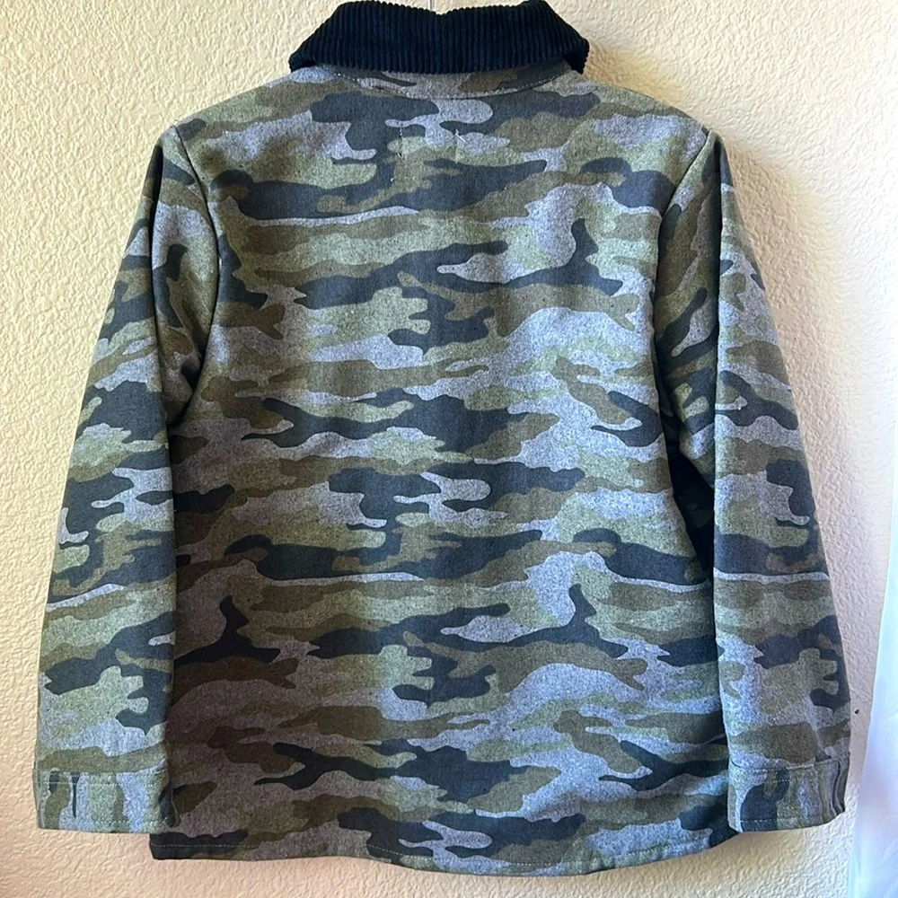 Mud Pie Boy’s Camo Shacket Size 4T/5T